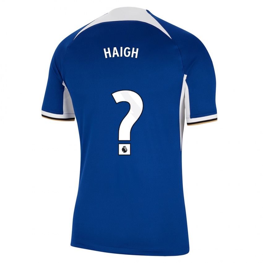 Niño Camiseta Joe Haigh #0 Azul 1ª Equipación 2023/24 La Camisa Argentina