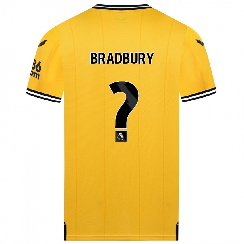 Niño Camiseta Mackenzie Bradbury #0 Amarillo 1ª Equipación 2023/24 La Camisa Argentina