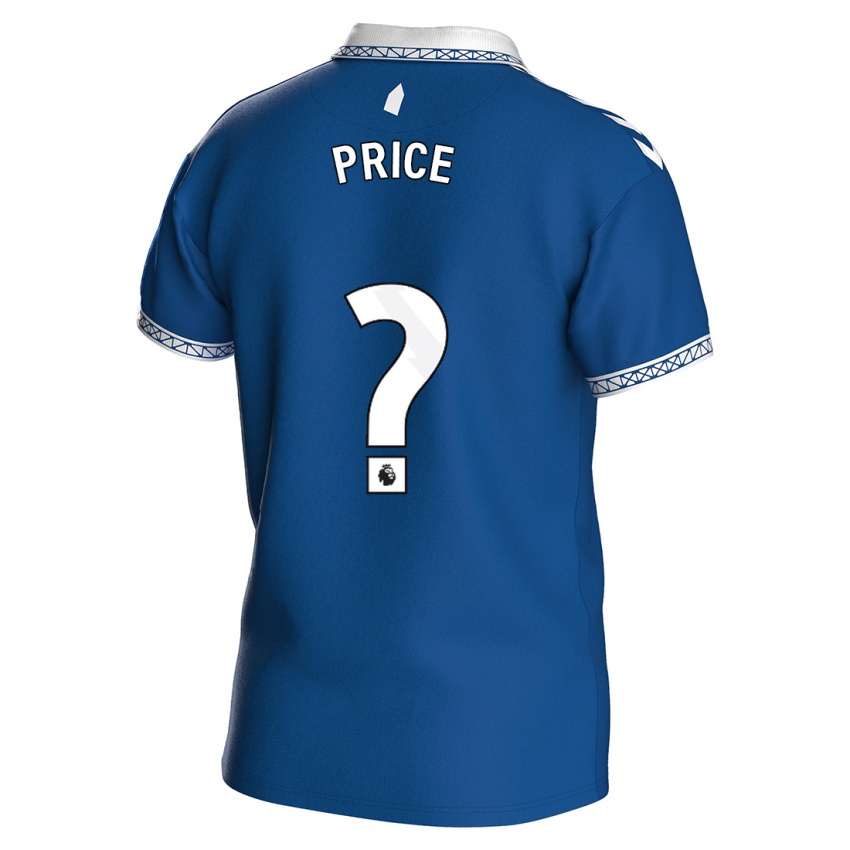 Niño Camiseta Isaac Price #0 Azul Real 1ª Equipación 2023/24 La Camisa Argentina