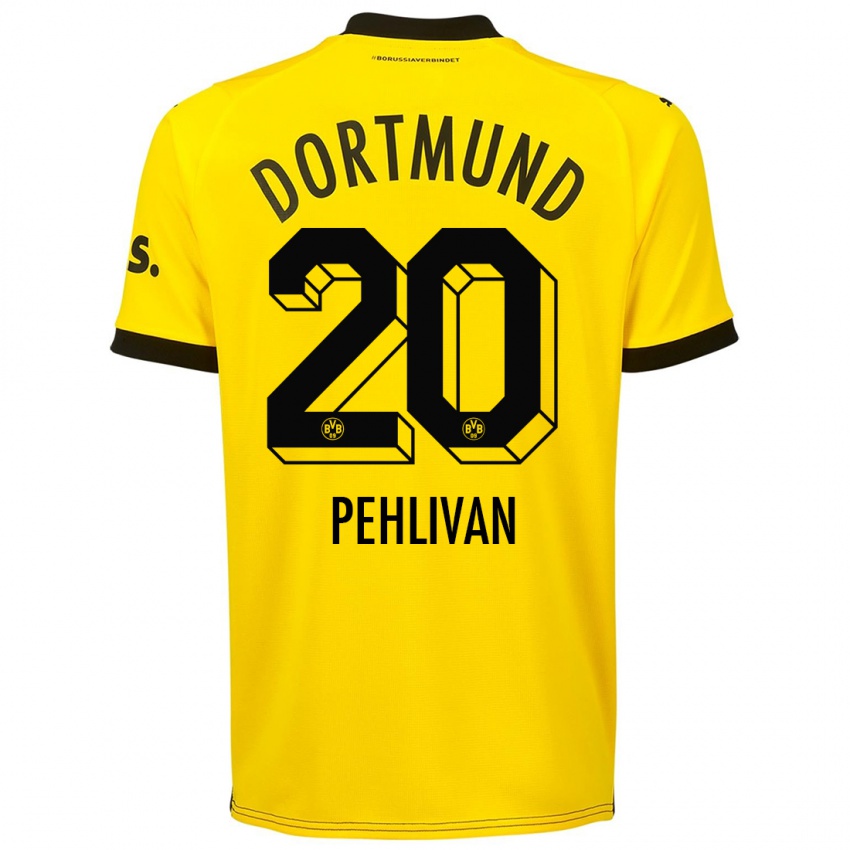 Niño Camiseta Miran Pehlivan #20 Amarillo 1ª Equipación 2023/24 La Camisa Argentina