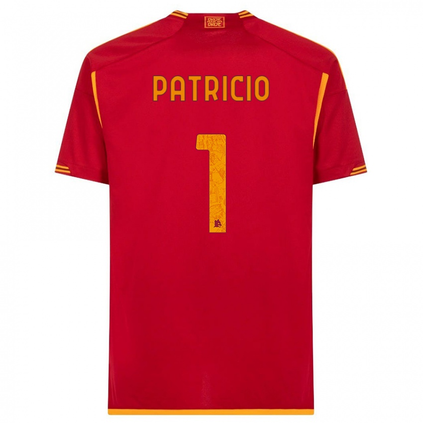 Niño Camiseta Rui Patricio #1 Rojo 1ª Equipación 2023/24 La Camisa Argentina