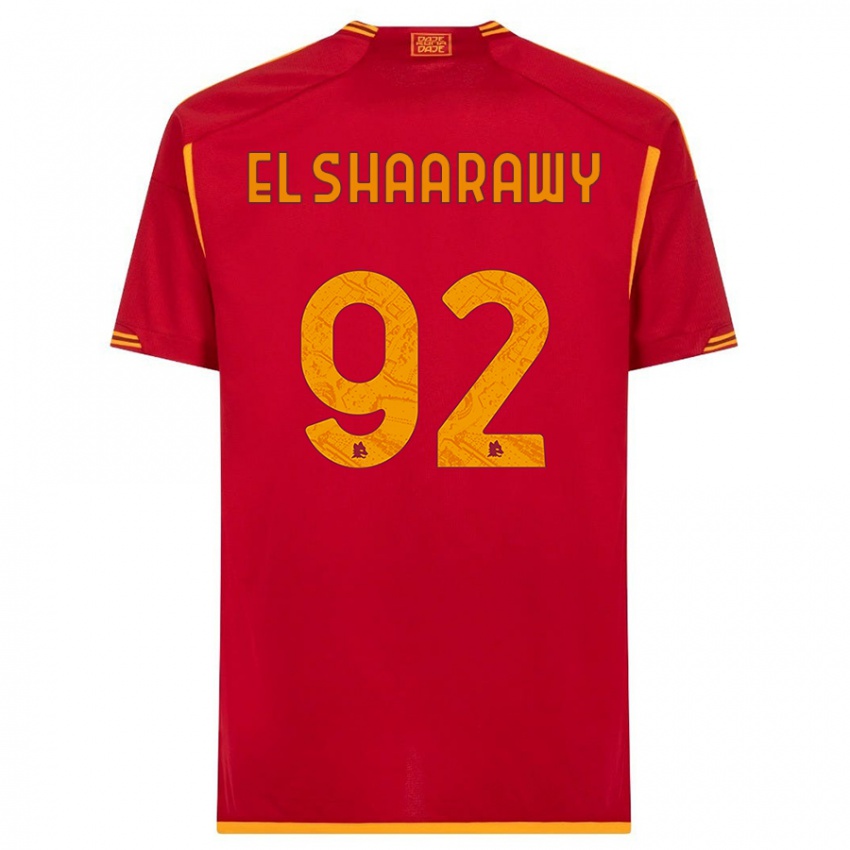 Niño Camiseta Stephan El Shaarawy #92 Rojo 1ª Equipación 2023/24 La Camisa Argentina
