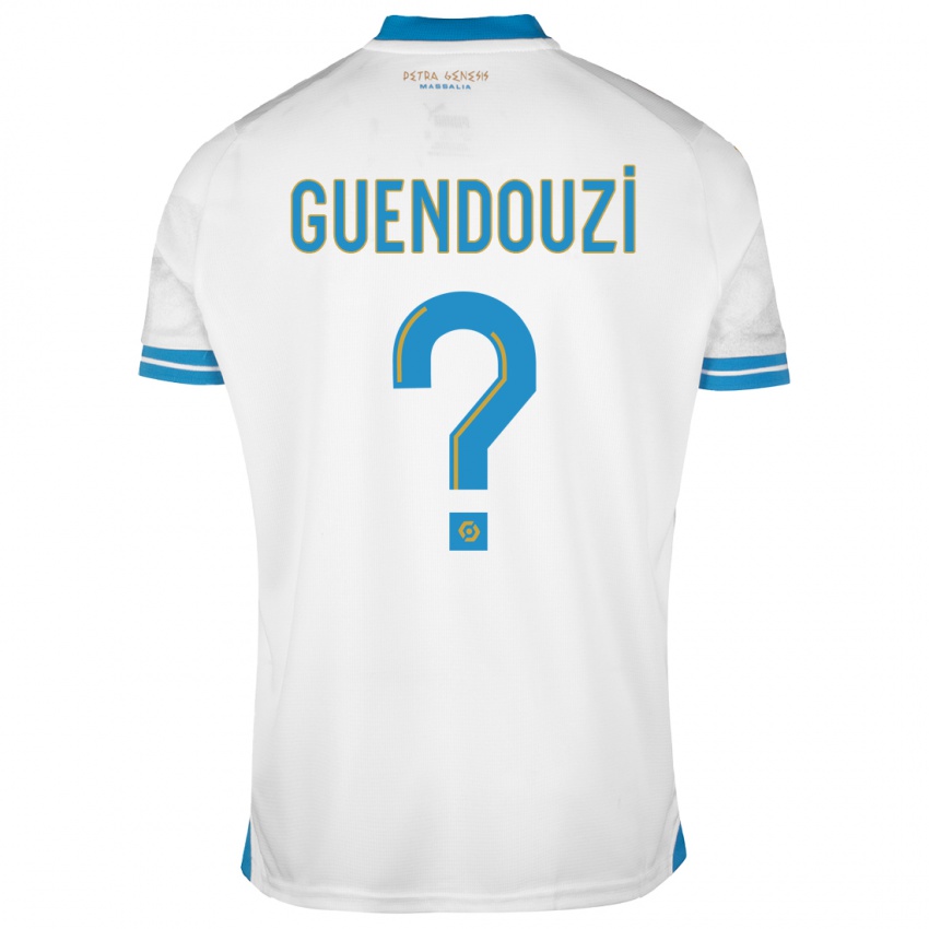 Niño Camiseta Milan Guendouzi #0 Blanco 1ª Equipación 2023/24 La Camisa Argentina