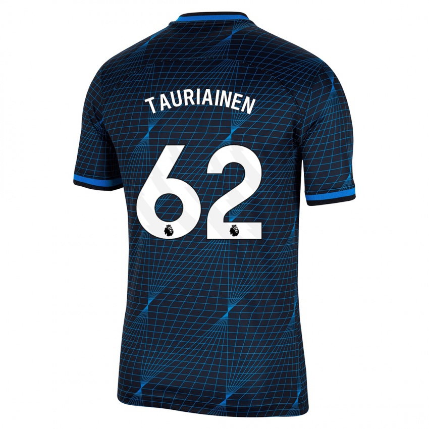 Niño Camiseta Jimi Tauriainen #62 Azul Oscuro 2ª Equipación 2023/24 La Camisa Argentina