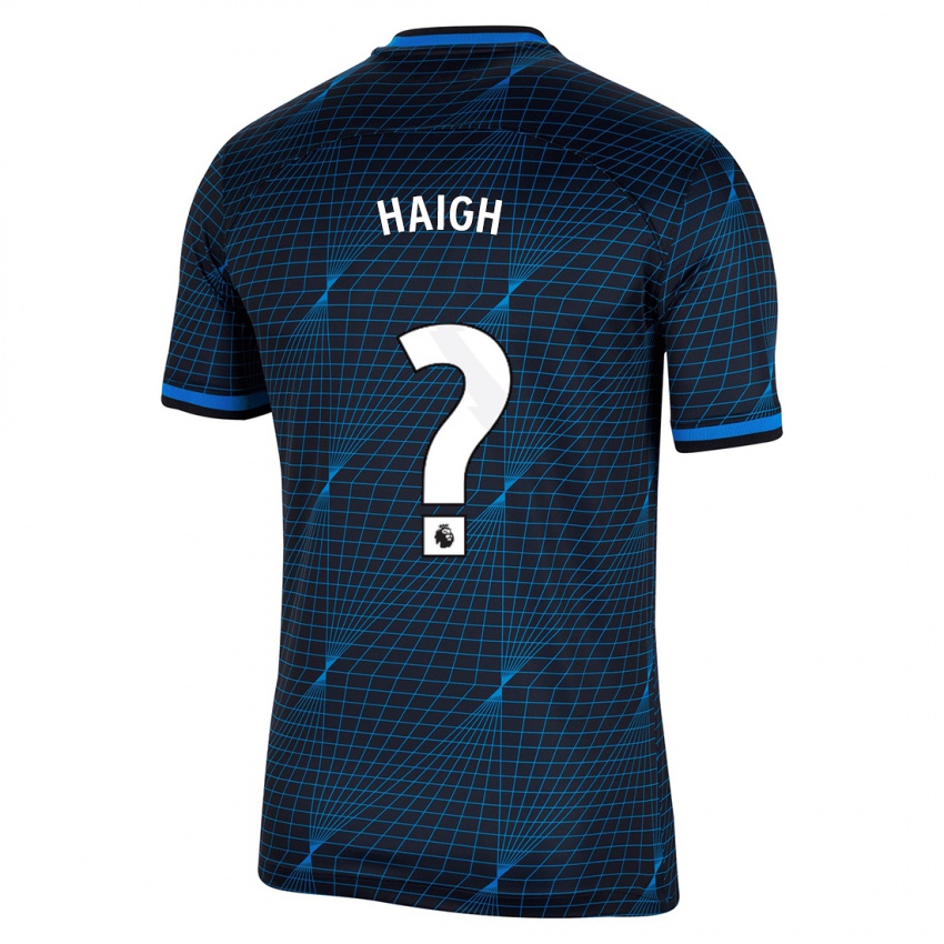 Niño Camiseta Joe Haigh #0 Azul Oscuro 2ª Equipación 2023/24 La Camisa Argentina