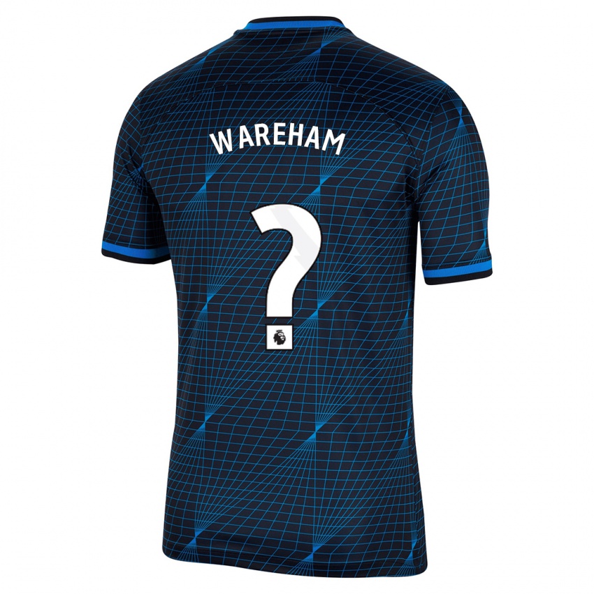 Niño Camiseta Jayden Wareham #0 Azul Oscuro 2ª Equipación 2023/24 La Camisa Argentina