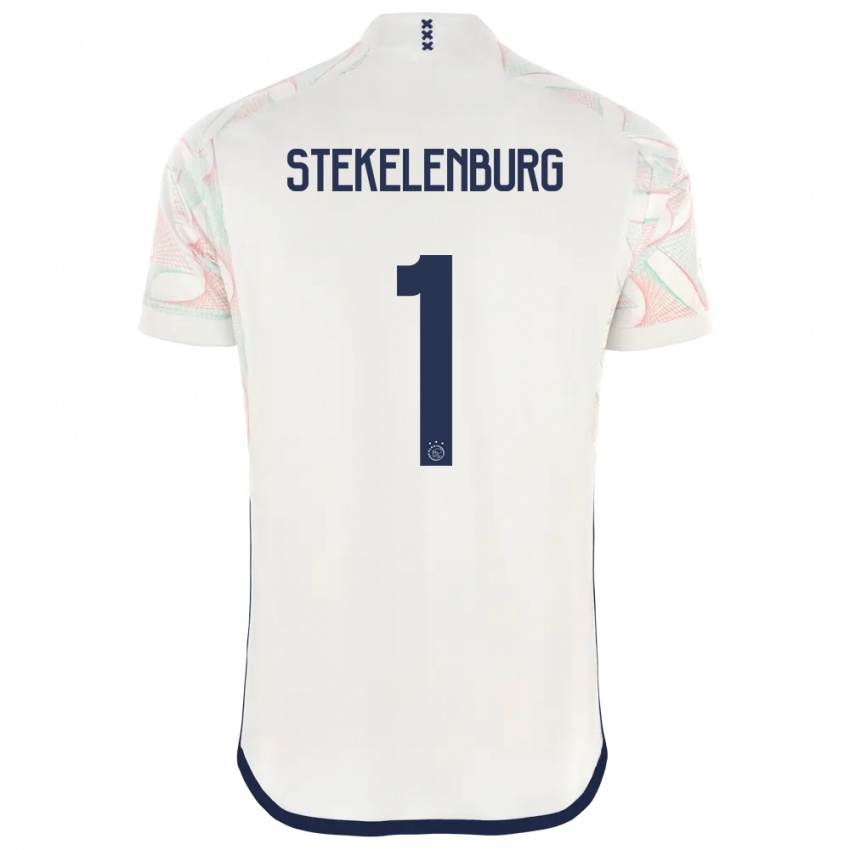 Niño Camiseta Maarten Stekelenburg #1 Blanco 2ª Equipación 2023/24 La Camisa Argentina