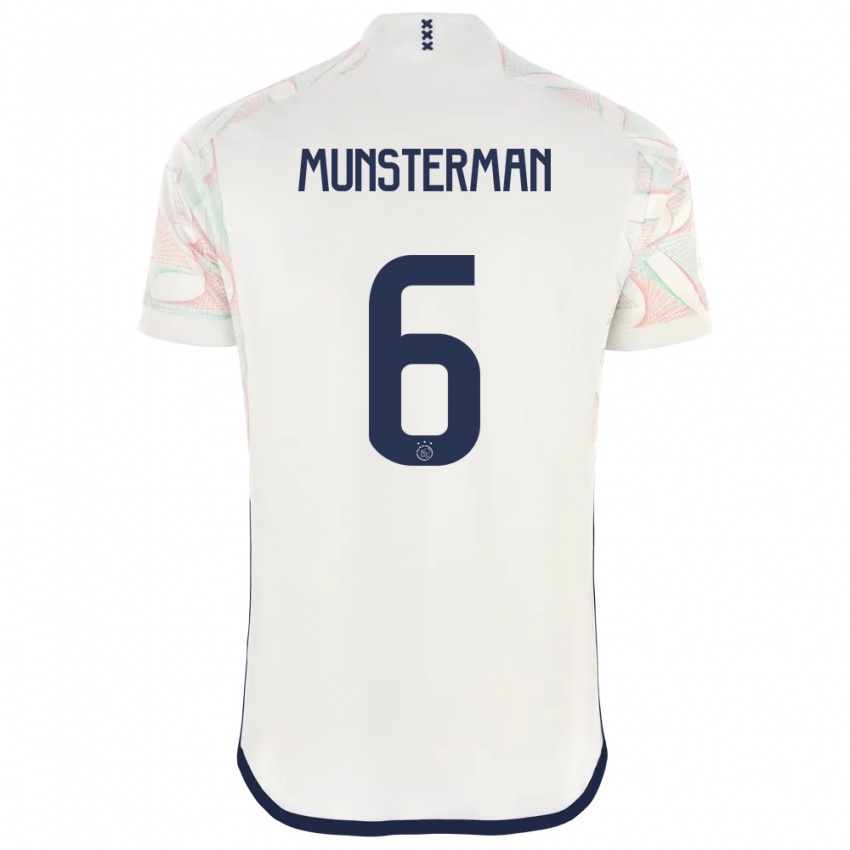 Niño Camiseta Marthe Munsterman #6 Blanco 2ª Equipación 2023/24 La Camisa Argentina