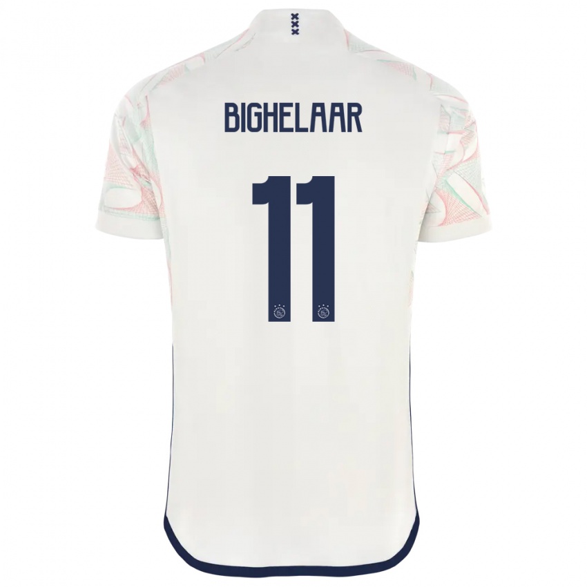 Niño Camiseta Marjolijn Van Den Bighelaar #11 Blanco 2ª Equipación 2023/24 La Camisa Argentina