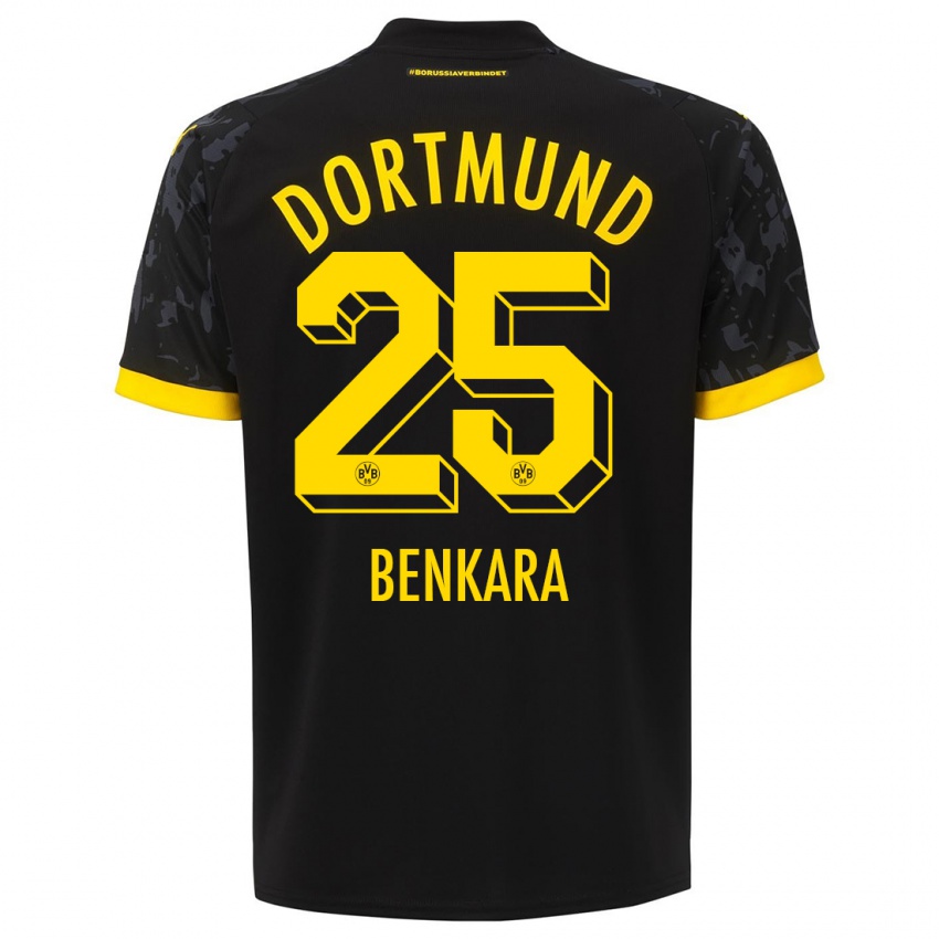 Niño Camiseta Elias Benkara #25 Negro 2ª Equipación 2023/24 La Camisa Argentina