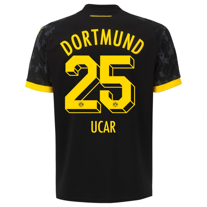 Niño Camiseta Leys Ucar #25 Negro 2ª Equipación 2023/24 La Camisa Argentina