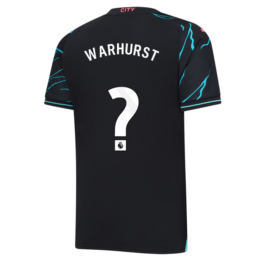 Niño Camiseta Matthew Warhurst #0 Azul Oscuro Equipación Tercera 2023/24 La Camisa Argentina