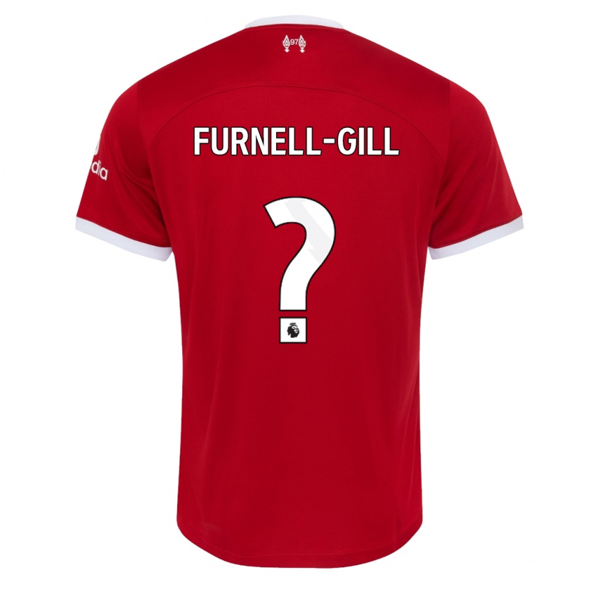 Hombre Camiseta Luca Furnell-Gill #0 Rojo 1ª Equipación 2023/24 La Camisa Argentina