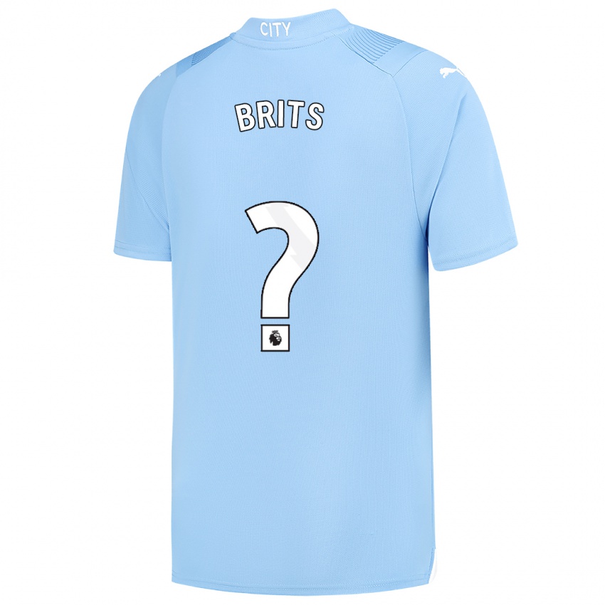 Hombre Camiseta Spike Brits #0 Azul Claro 1ª Equipación 2023/24 La Camisa Argentina