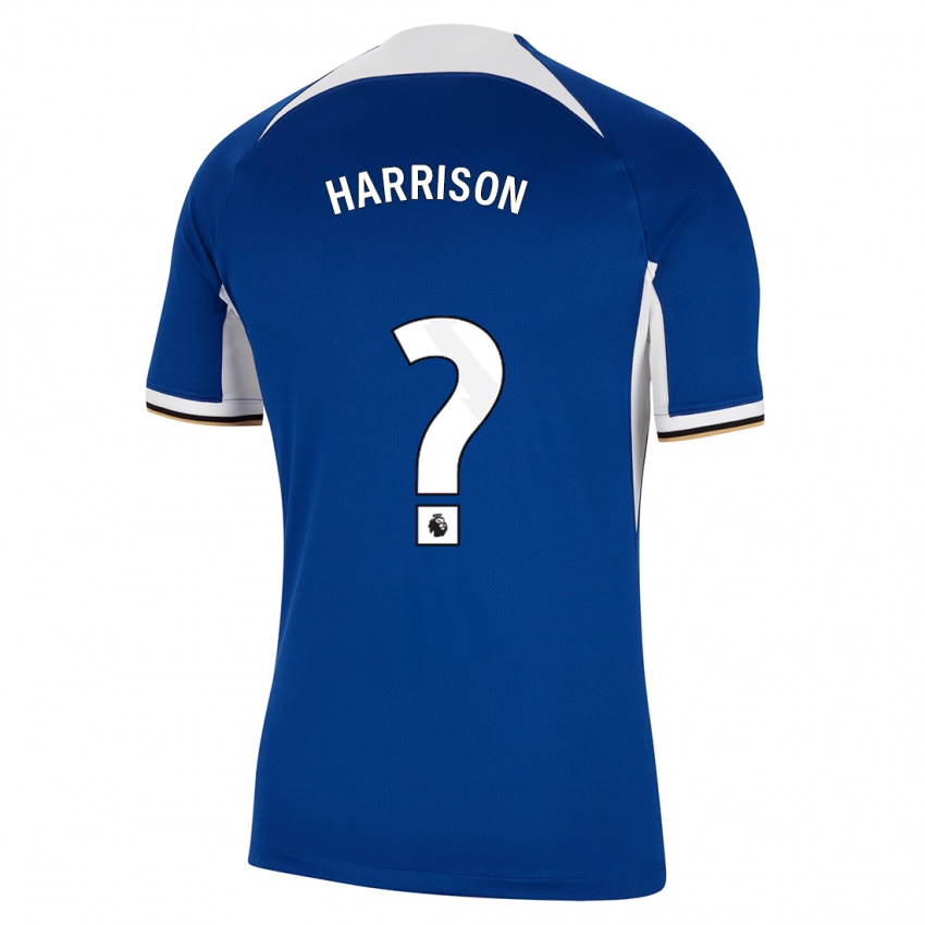 Hombre Camiseta Ollie Harrison #0 Azul 1ª Equipación 2023/24 La Camisa Argentina