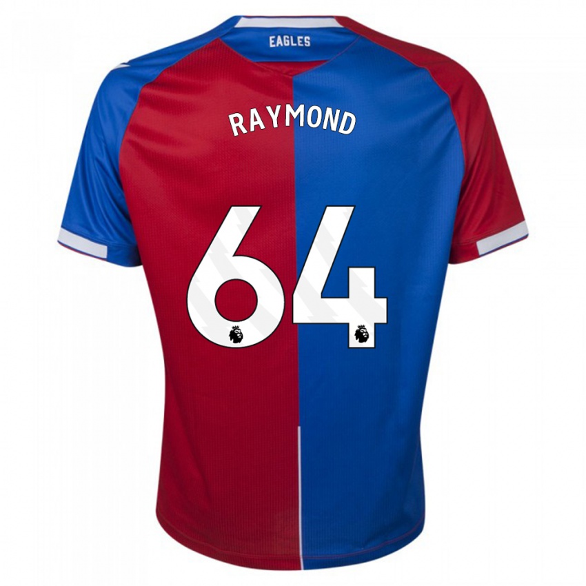 Hombre Camiseta Jadan Raymond #64 Rojo Azul 1ª Equipación 2023/24 La Camisa Argentina