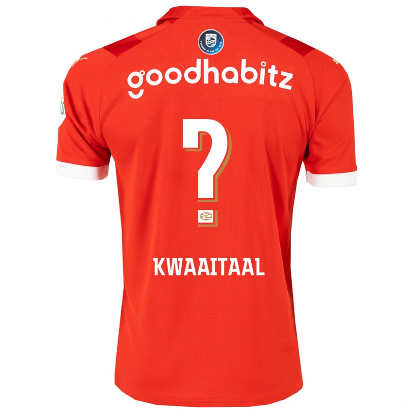 Hombre Camiseta Julian Kwaaitaal #0 Rojo 1ª Equipación 2023/24 La Camisa Argentina