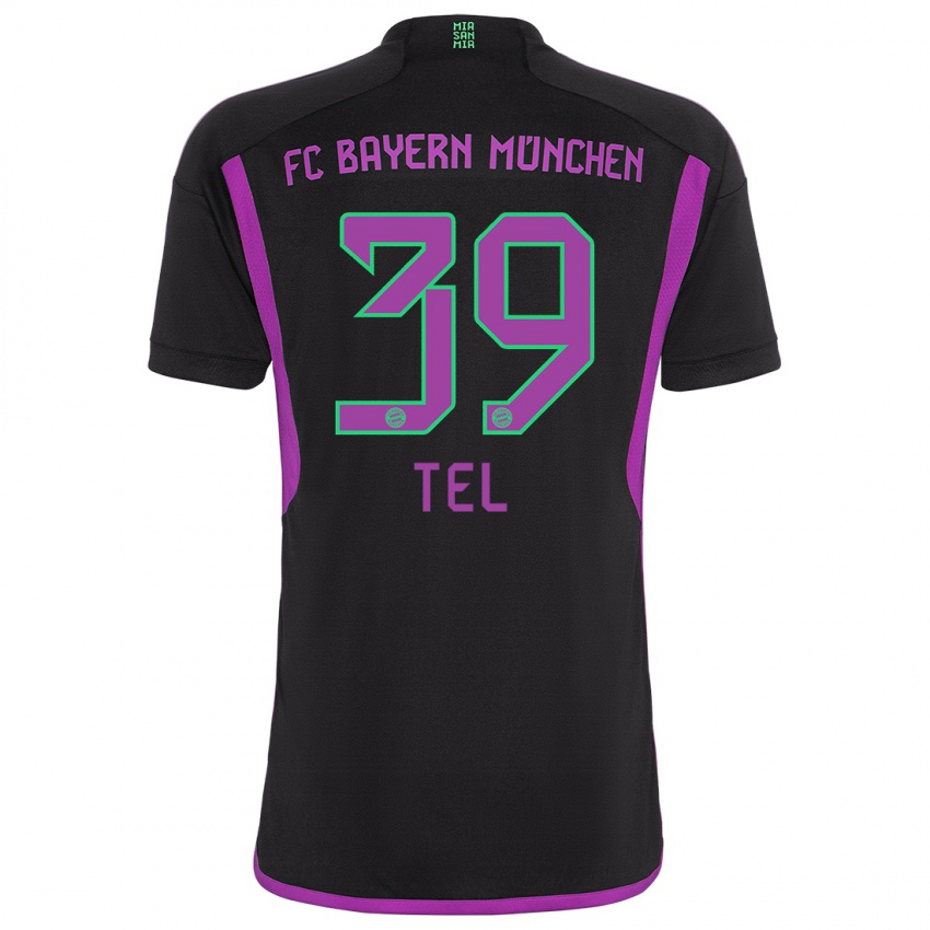 Hombre Camiseta Mathys Tel #39 Negro 2ª Equipación 2023/24 La Camisa Argentina