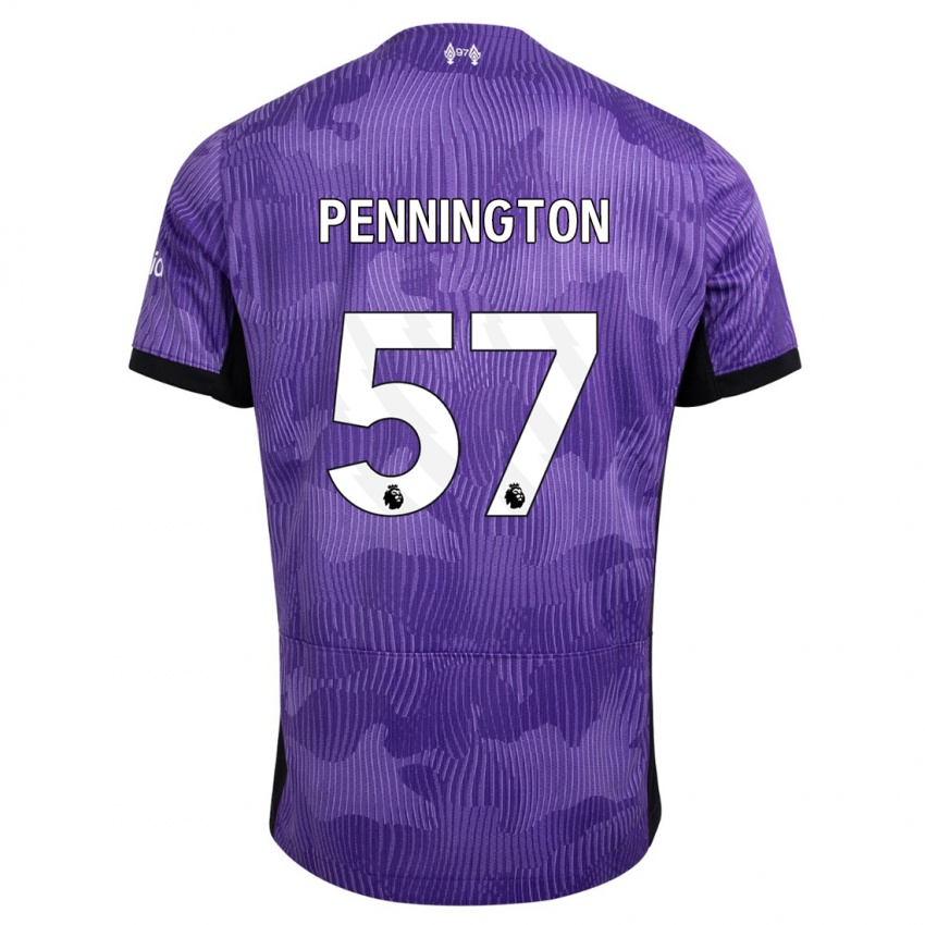Hombre Camiseta Cody Pennington #57 Púrpura Equipación Tercera 2023/24 La Camisa Argentina
