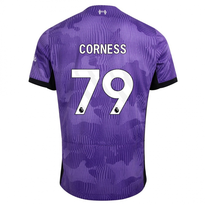 Hombre Camiseta Dominic Corness #79 Púrpura Equipación Tercera 2023/24 La Camisa Argentina