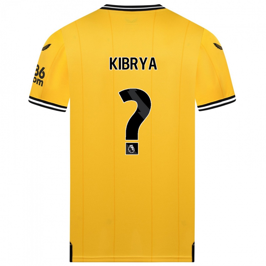 Mujer Camiseta Lucas Kibrya #0 Amarillo 1ª Equipación 2023/24 La Camisa Argentina