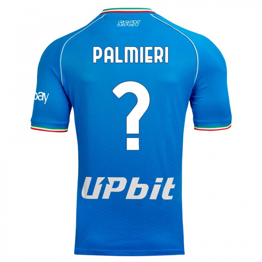 Mujer Camiseta Ciro Palmieri #0 Cielo Azul 1ª Equipación 2023/24 La Camisa Argentina