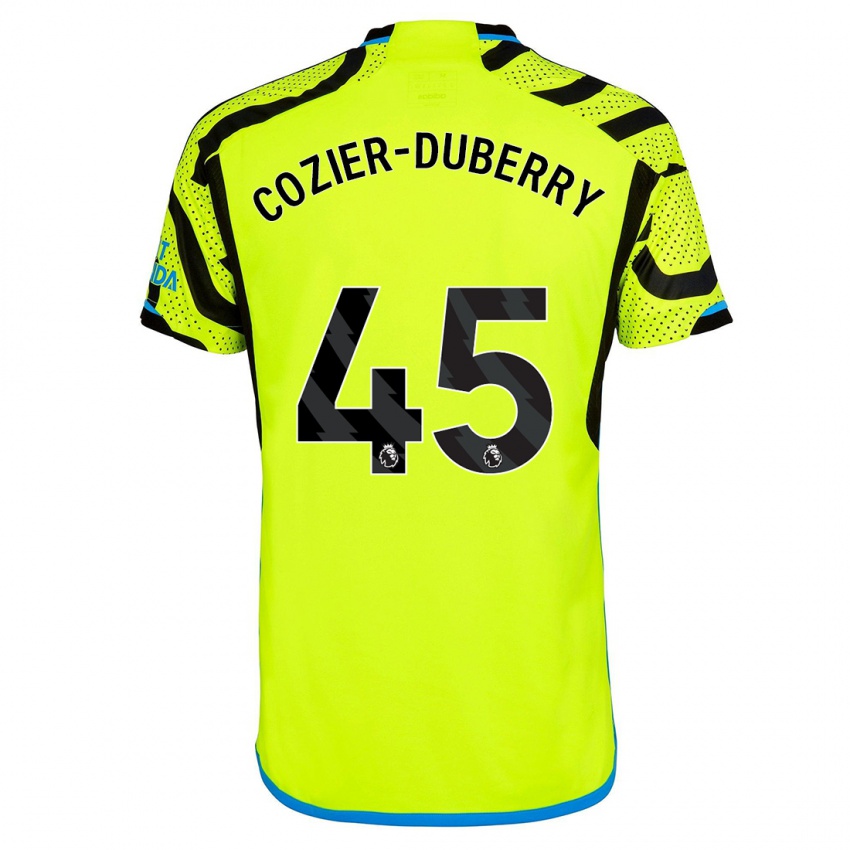 Mujer Camiseta Amario Cozier-Duberry #45 Amarillo 2ª Equipación 2023/24 La Camisa Argentina