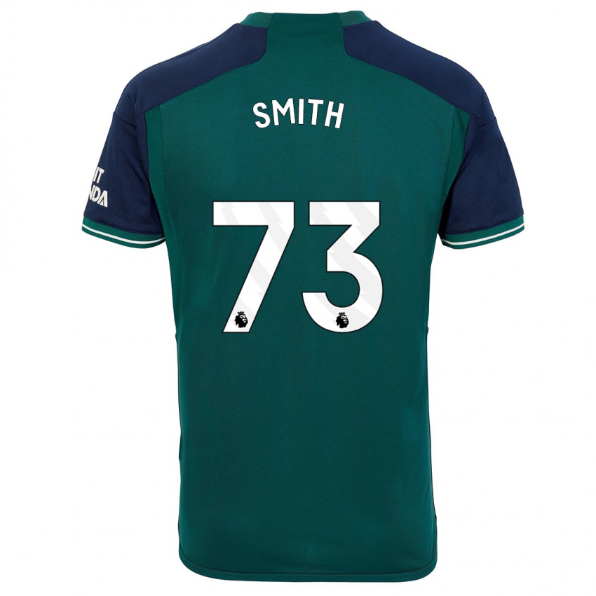 Mujer Camiseta Tom Smith #73 Verde Equipación Tercera 2023/24 La Camisa Argentina