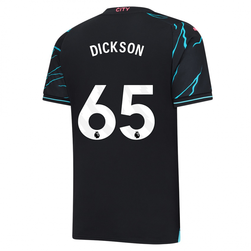 Mujer Camiseta Will Dickson #65 Azul Oscuro Equipación Tercera 2023/24 La Camisa Argentina