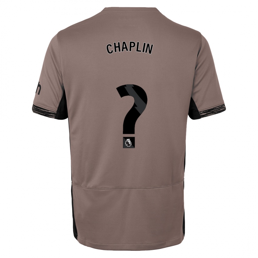 Mujer Camiseta Archie Chaplin #0 Beige Obscuro Equipación Tercera 2023/24 La Camisa Argentina